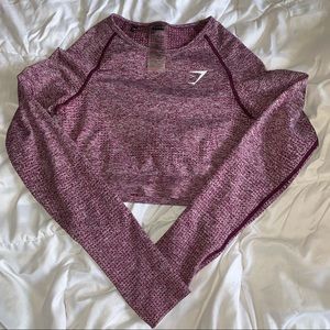 Gymshark seamless cropped top